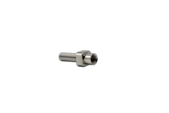 Precision Machined Component #1137:  Material - Stainless Steel; Machine Shop Industry; Size: 0.928"L X 0.341"D