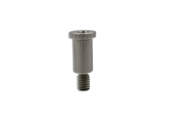 Precision Machined Component #1646:  Material - Stainless Steel; Aerospace Industry; Size: 0.775"L X 0.340"D