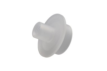 Precision Machined Component #1675:  Material - Thermoplastic; Medical Industry; Size: 0.712"L X 1.020"D