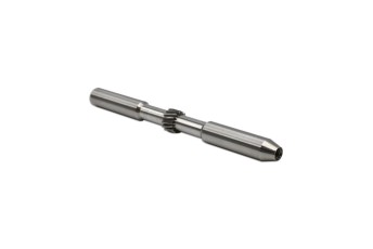 Precision Machined Component #1731:  Material - Stainless Steel; Electronics Industry; Size: 3.6780"L X 0.3215"D
