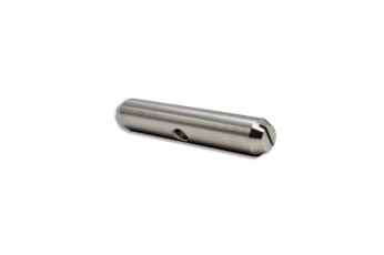 Precision Machined Component #1134:  Material - Stainless Steel; Machine Shop Industry; Size: 2.00"L X 0.370"D
