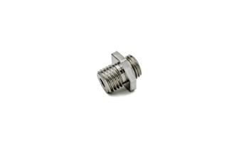 Precision Machined Component #1001:  Material - Stainless Steel; Hardware Industry; Size 0.72"L X 0.688D"