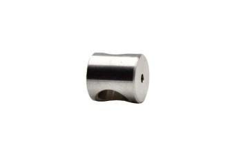 Precision Machined Component #1012:  Material - Stainless Steel; Medical Industry; Size: 0.310"L X 0.300"D