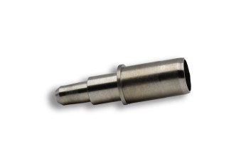 Precision Machined Component #1068:  Material - Stainless Steel; Medical Industry; Size: 1.089"L X 0.345"D