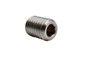 Precision Machined Component #1186:  Material - Stainless Steel; Machine Shop Industry; Size: 1.00000"L X 0.86615"D