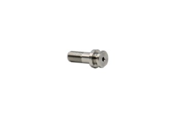 Precision Machined Component #1218:  Material - Stainless Steel; Machine Shop Industry; Size: 0.906"L X 0.374"D