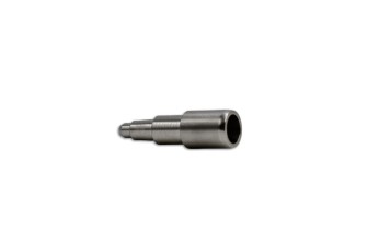 Precision Machined Component #1332:  Material - Stainless Steel; Medical Industry; Size: 1.045"L X 0.330"D
