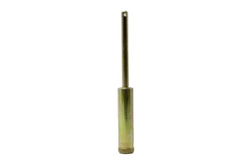 Precision Machined Component #1353:  Material - Carbon Steel; Industrial Equipment Industry; Size: 3.36"L X 0.383"D