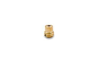 Precision Machined Component #1484:  Material - Brass; Medical Industry; Size: 0.235"L X 0.21175"D