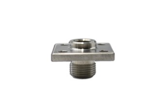 Precision Machined Component #1535:  Material - Stainless Steel; Industrial Supplies Industry; Size: 1.50"L X 1.50"D