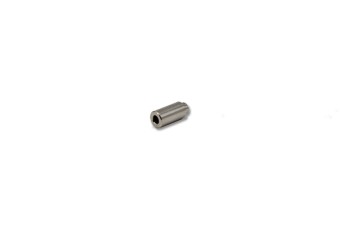 Precision Machined Component #1562: Material - Brass; Electronics Industry; Size: 0.287"L X 0.125"D