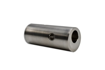 Precision Machined Component #1571:  Material - Stainless Steel; Industrial Machinery Industry; Size: 1.50"L X 0.625"D