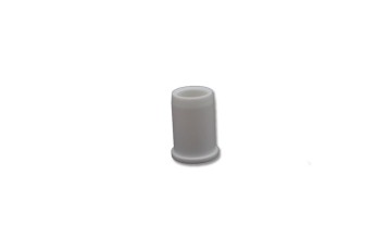 Precision Machined Component #1592: Material - Thermoplastic; Industrial Equipment Industry; Size: 0.66"L X 0.47"D