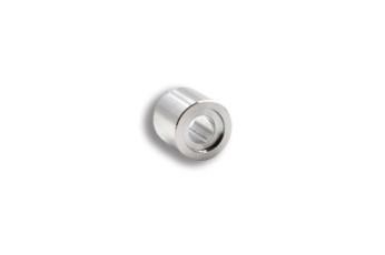 Precision Machined Component #1621:  Material - Aluminum; Aerospace Industry; Size: 0.232"L X 0.252"D
