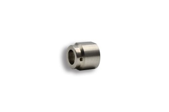 Precision Machined Component #1631:  Material - Stainless Steel; Aerospace Industry; Size: 0.330"L X 0.320"D