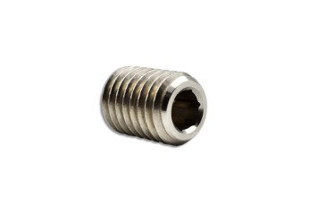 Precision Machined Component #1652:  Material - Stainless Steel; Machine Shop Industry; Size: 0.875"L X 0.495"D