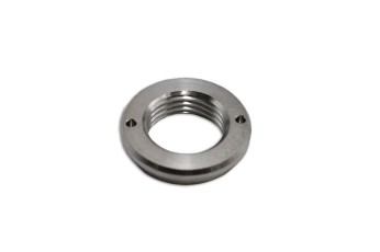 Precision Machined Component #1693:  Material - Stainless Steel; Test & Measurement Industry; Size: 0.25"L X 0.96"D