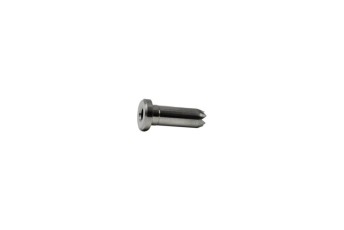 Precision Machined Component #1708:  Material - Stainless Steel; Medical Industry; Size: 0.520"L X 0.239"D