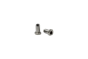 Precision Machined Component #1709:  Material - Stainless Steel; Medical Industry; Size: 0.520"L X 0.245"D