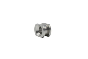 Precision Machined Component #1760:  Material - Aluminum; Aerospace Industry; Size: 0.421"L X 0.551"D