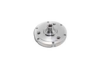 Precision Machined Component #1868: Material - Aluminum; Electronics Industry; Size: 0.491"L X 1.230"D