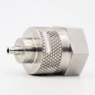 Precision Machined Part with Knurling - Pioneer Service
